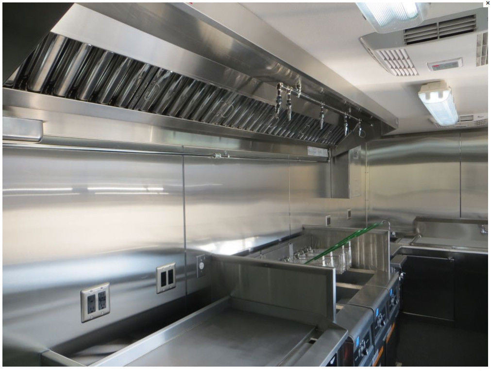 Captive Aire 4 Food Truck Hood System