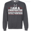 Mom I Am a Firefighter Tee-Apparel-TEEPEAT