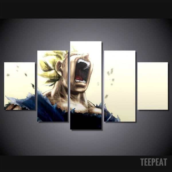 Dragon Ball Z - Super Saiyan 5 Piece Canvas - Empire Prints