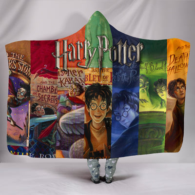 hogwarts hooded blanket