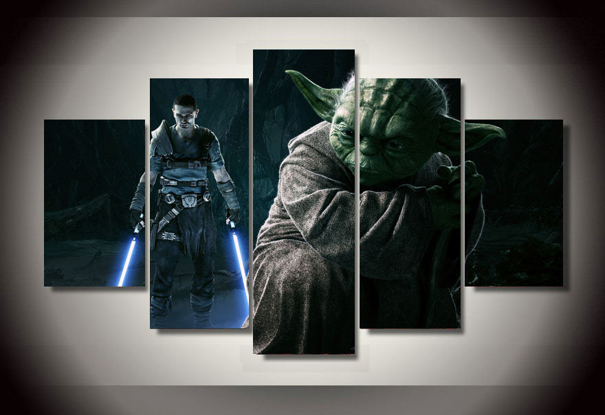 star wars canvas art 5 piece