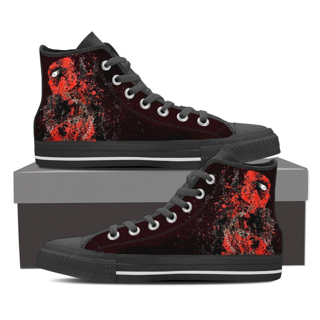 deadpool high top sneaker