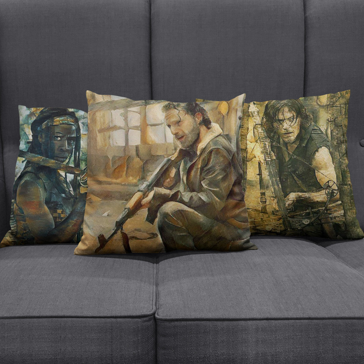 The Walking Dead Character Pillow Case Empire Prints