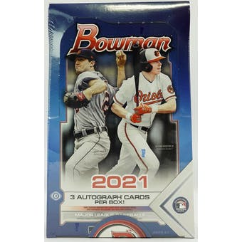 2021 Bowman Chrome Baseball Hobby Box