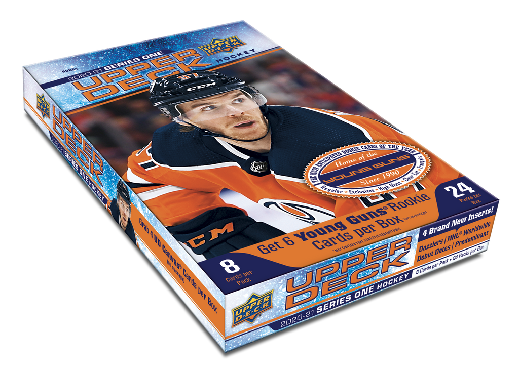 202021 Upper Deck Series 1 Hockey Hobby Box Wests Sports Cards