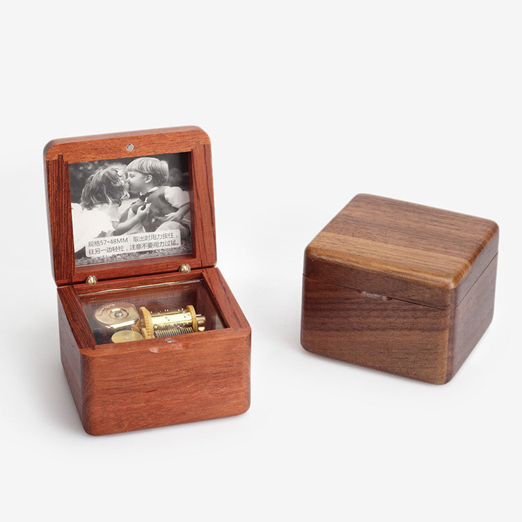 handmade wooden music boxes