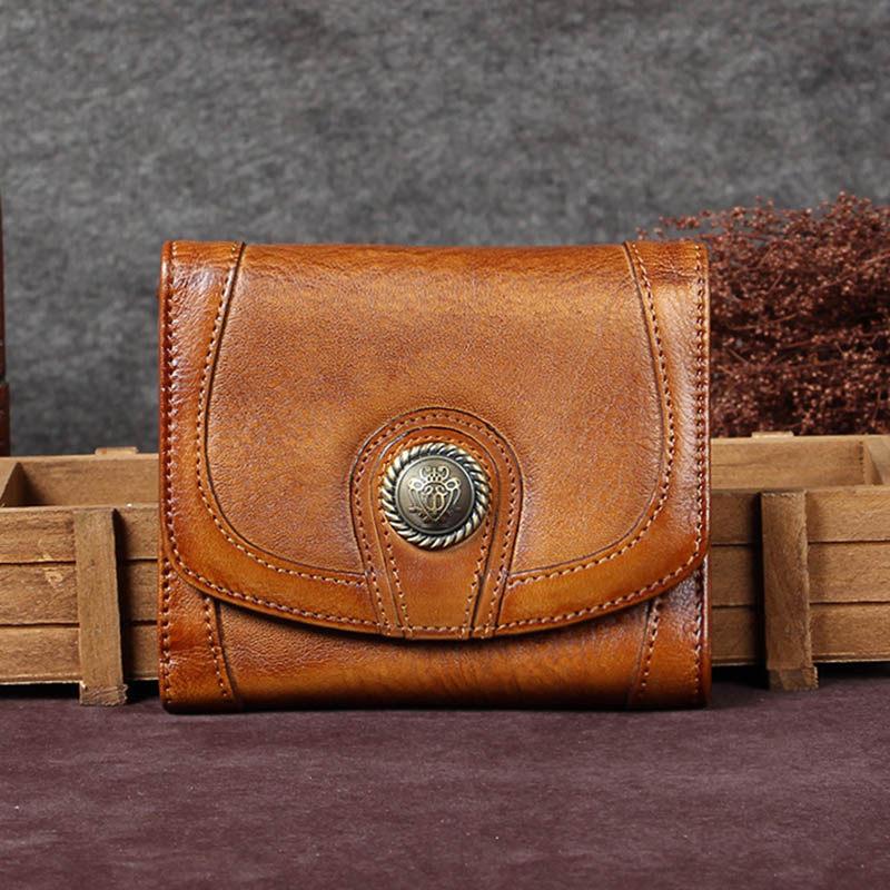 small leather wallets for ladies