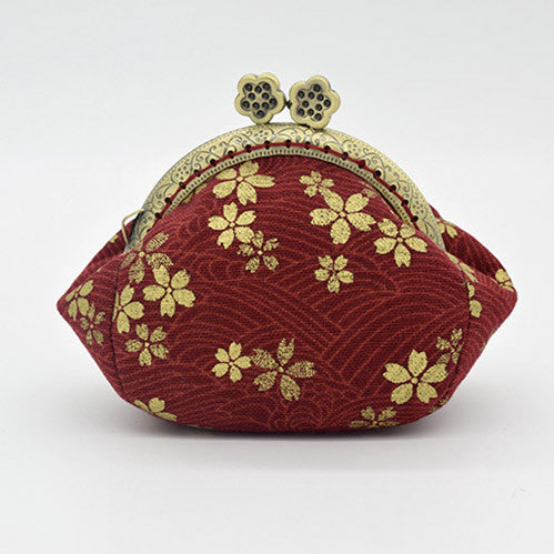 Handmade Coin Purse pouches japanese style sakura wallet change pouch – Evergiftz