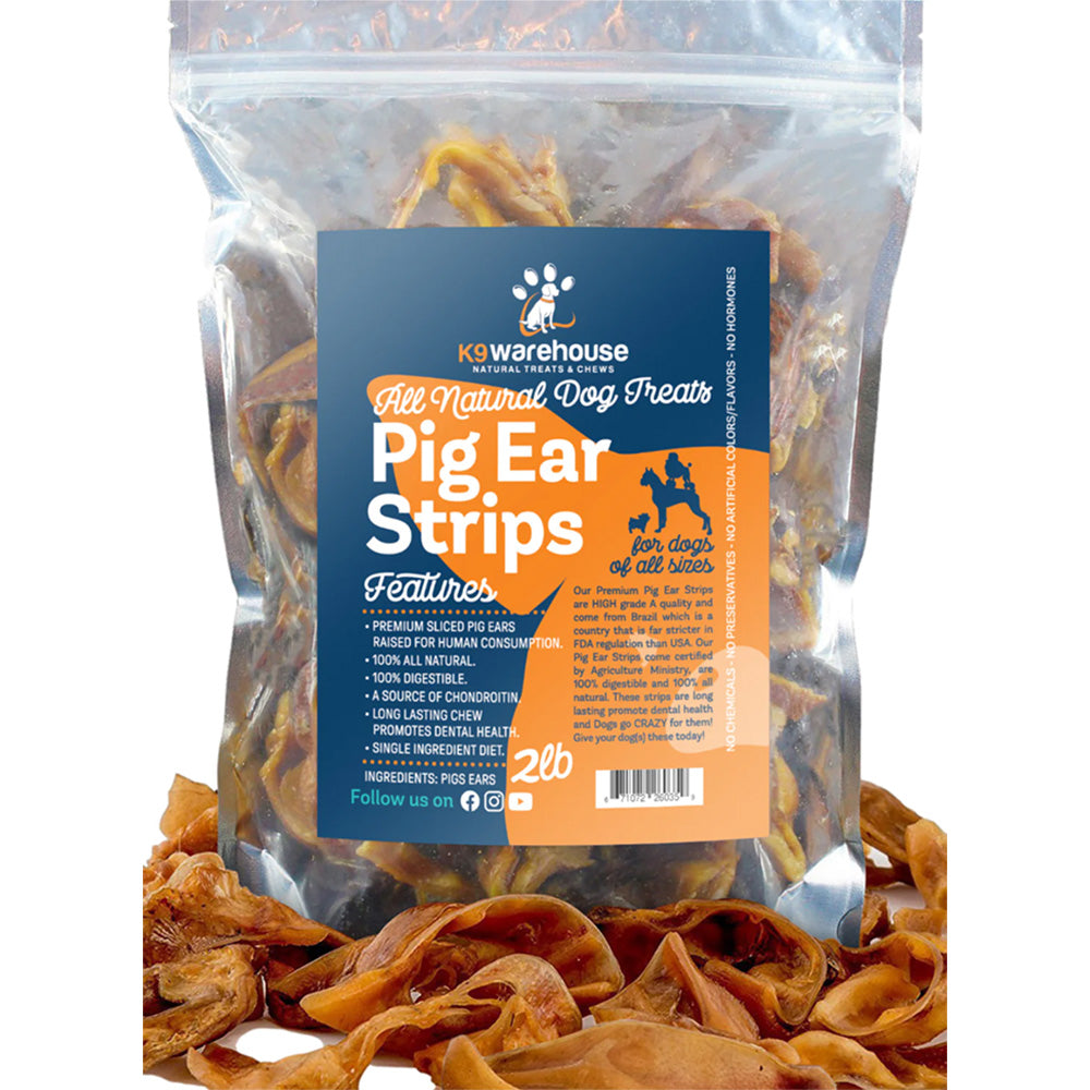 are pig ears better for a german spitz than rawhide ears