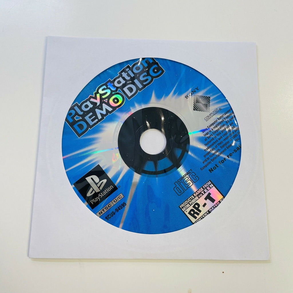 Demo Disc - PlayStation 1 PS1, Rare! Gaming-Canada