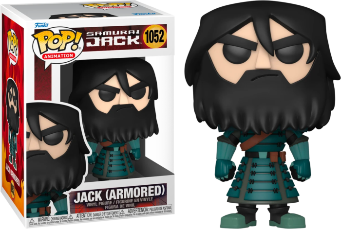 Samurai Jack - Jack Armoured Pop! Vinyl Figure | Rogue Online Pty Ltd