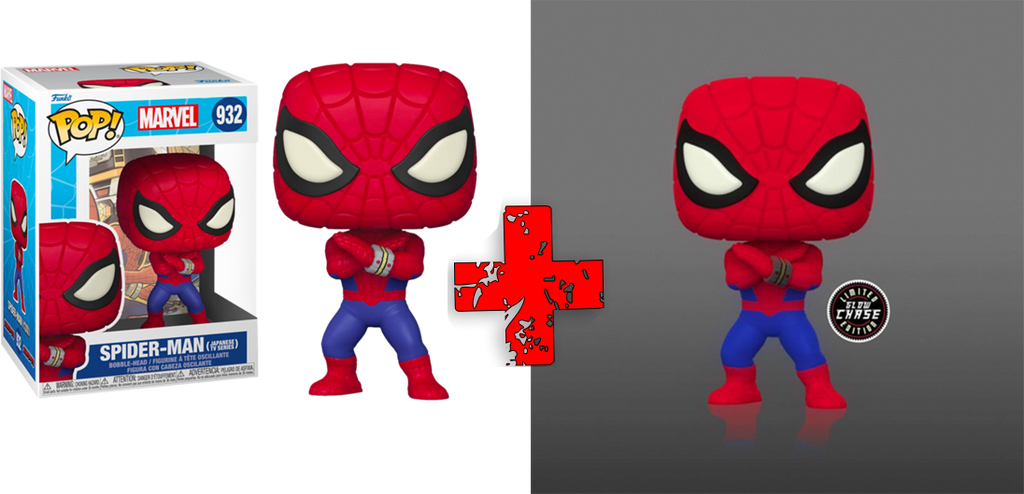 Spider-Man - Spider-Man Japanese TV Series Pop! Vinyl Figure - CHASE B |  Rogue Online Pty Ltd