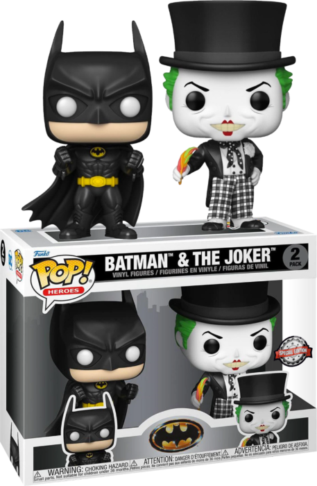 Batman (1989) - Batman & Joker Exclusive Pop! 2-Pack | Rogue Online Pty Ltd