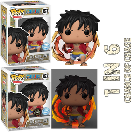 Funko Pop! Animation: One Piece - Armored Luffy Metallic Chase Exclusi –  Fundom