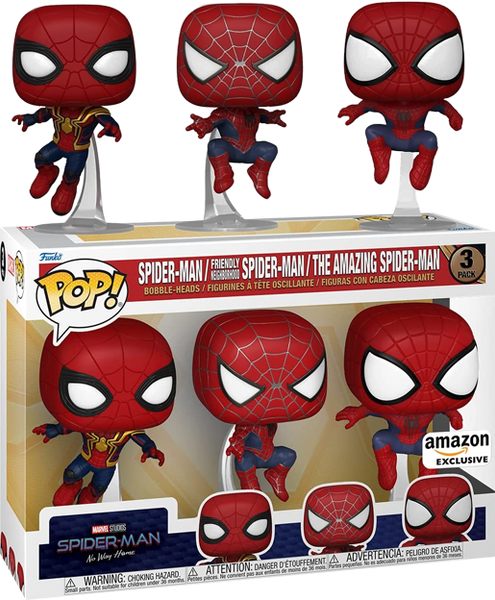 Spider-Man No Way Home - Spider-Man Leaping Exclusive Pop! Vinyl (3-Pa |  Rogue Online Pty Ltd