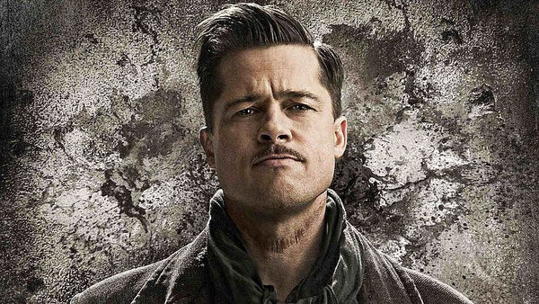 How to get Brad Pitt's haircut from Inglorious Basterds (2009) for short to medium hair - A comb over and hard side part