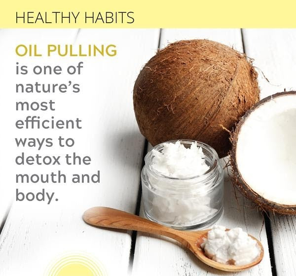 Healthy Habit: Coconut oil pulling is a natural and efficient way to detox your mouth and help your teeth