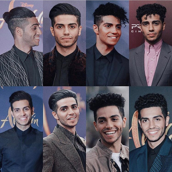 Mena massoud hairstyle haircut Aladdin