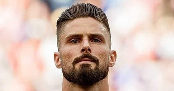 How to do the Olivier Giroud haircut – pompadour and drop fade 