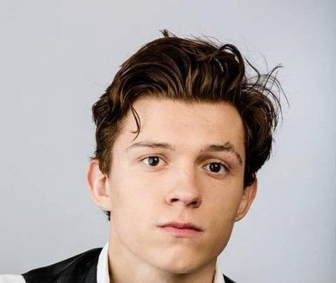 How to get the Tom Holland haircut - layered cut and side parting