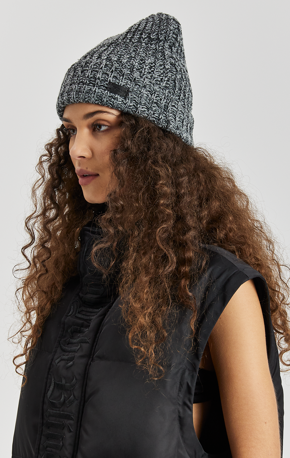 ASPHALT WOVEN BEANIE HAT