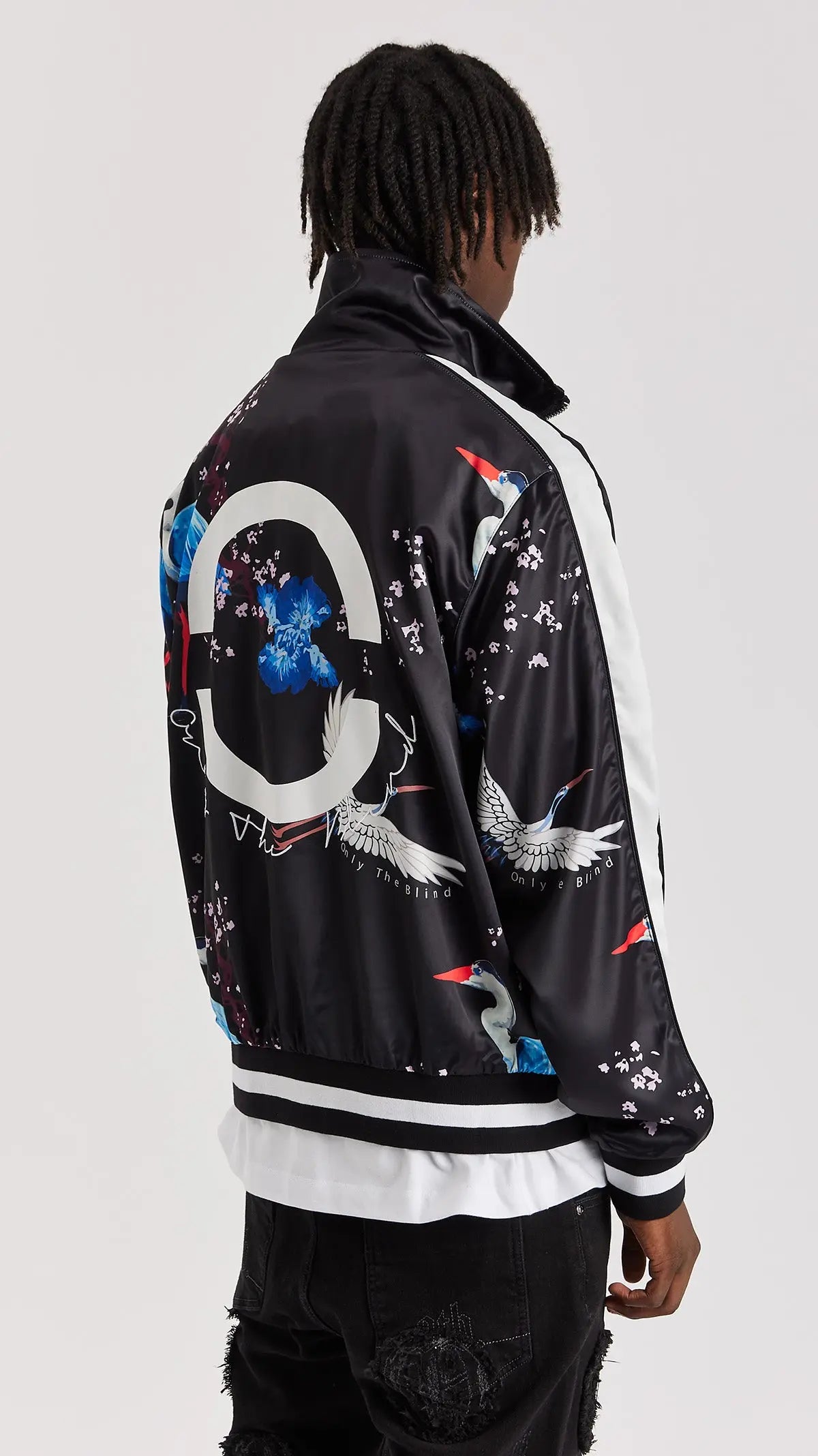 Satin Heron Jacket