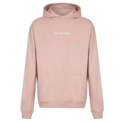 dust pink hoodie