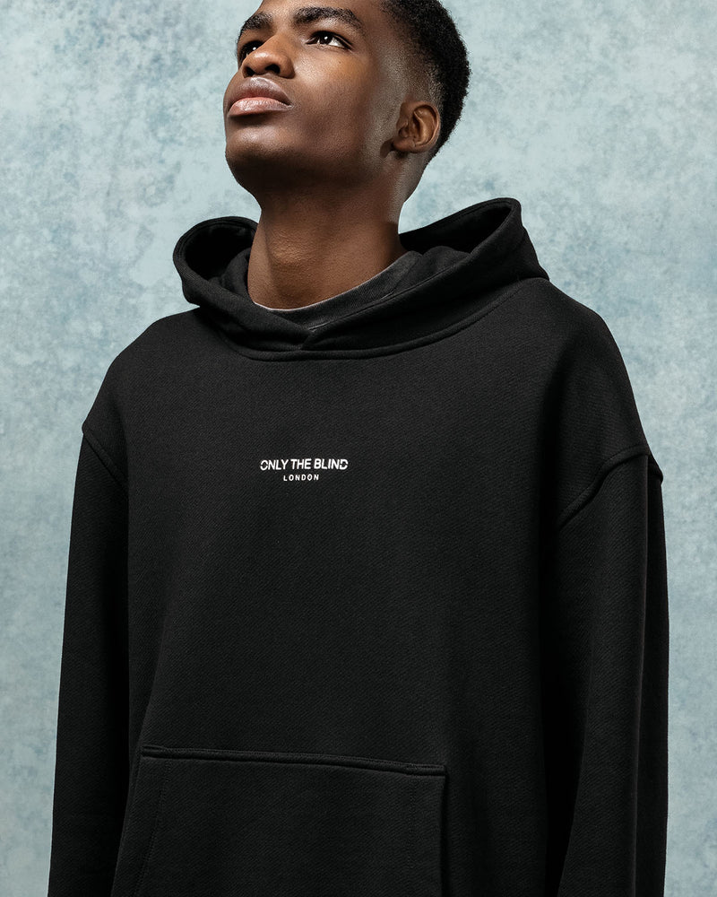 essentials black hoodie