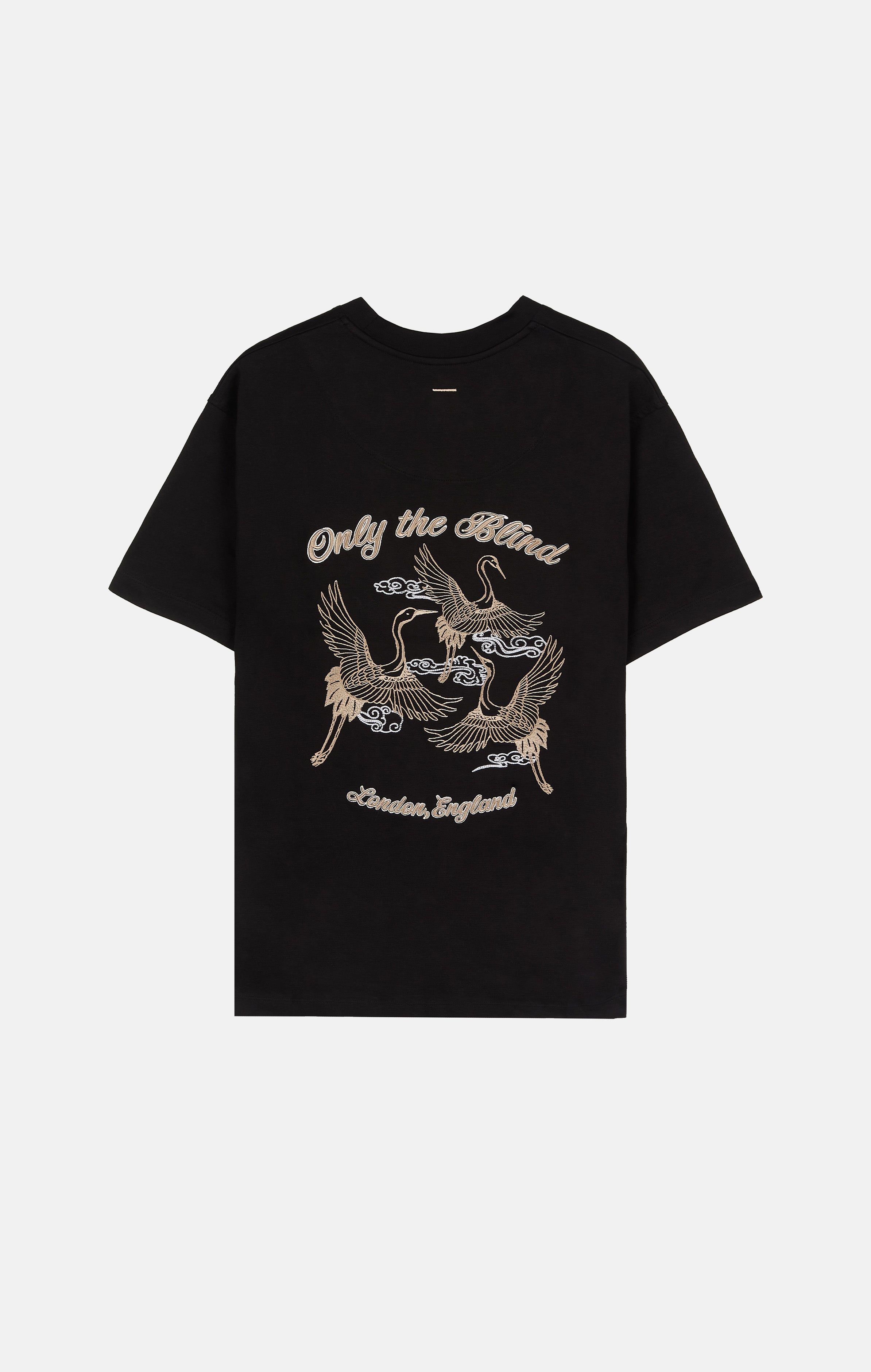 Black Summer Crane T-shirt