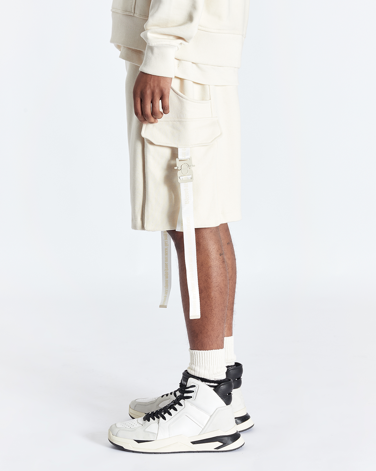 Beige Tactical Shorts