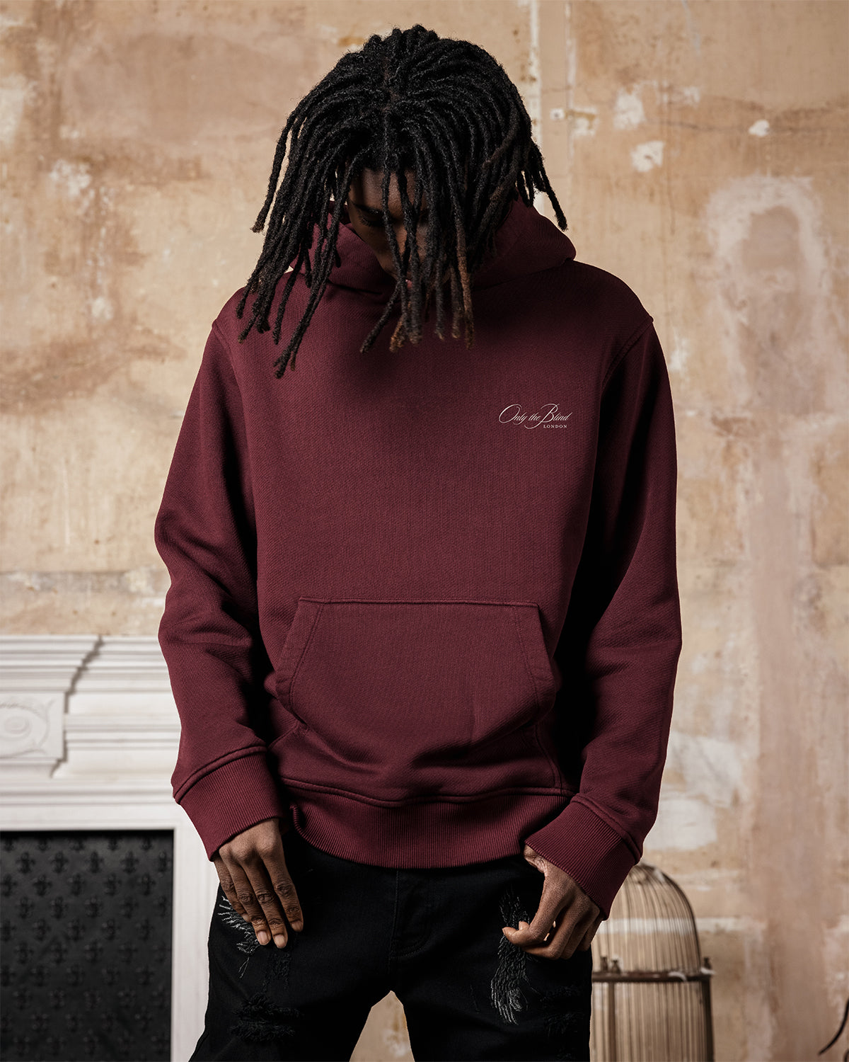 Maroon Essential Hoodie