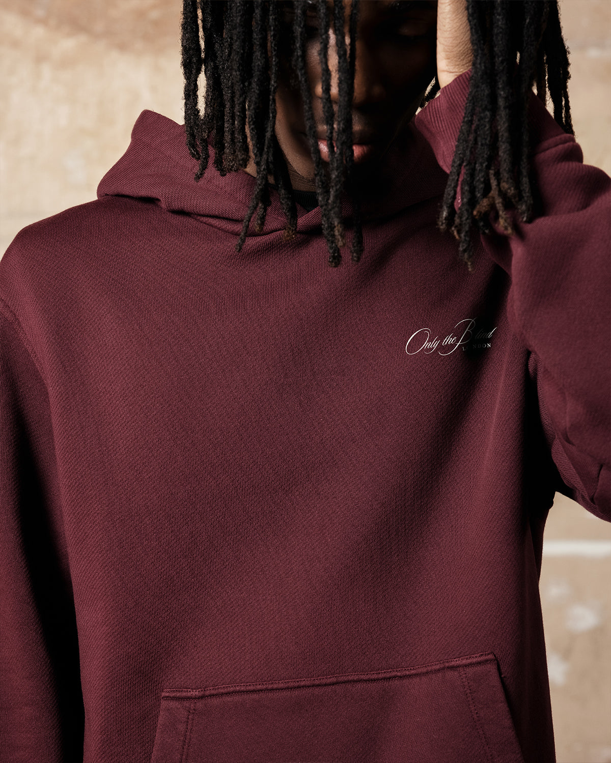 Maroon Essential Hoodie