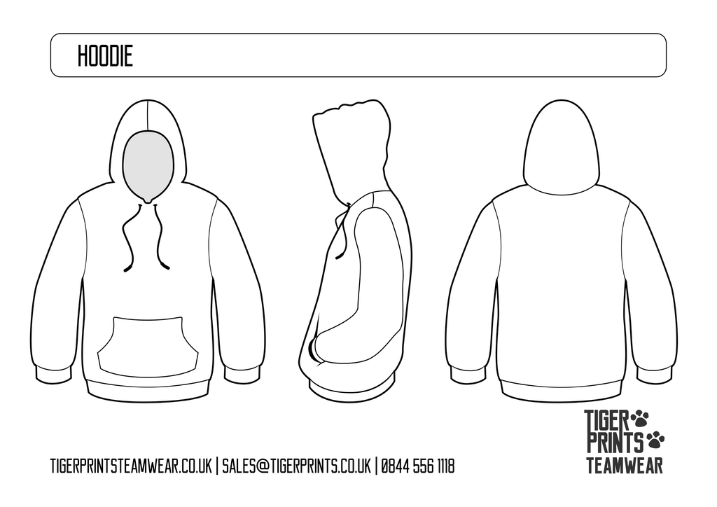 Hoodie template