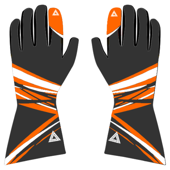 Custom karting glove design 2