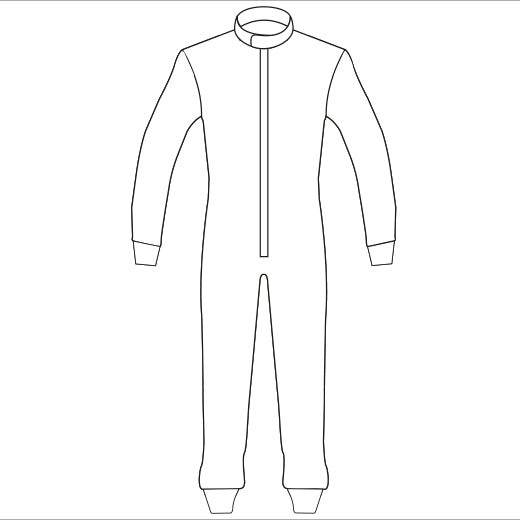 Racesuit Template Design 12 - Blank – Delta Racewear
