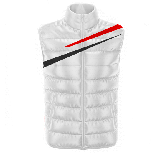 Motorsport teamwear sublimated bodywarmer design blank