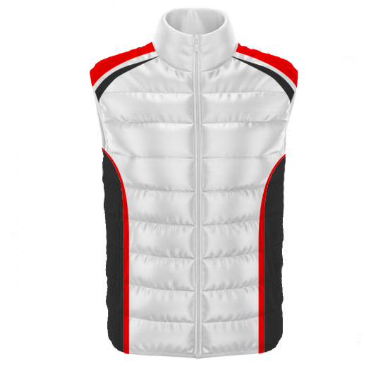 Motorsport teamwear sublimated bodywarmer design 1