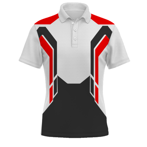 Motorsport teamwear sublimated polo shirt design 8