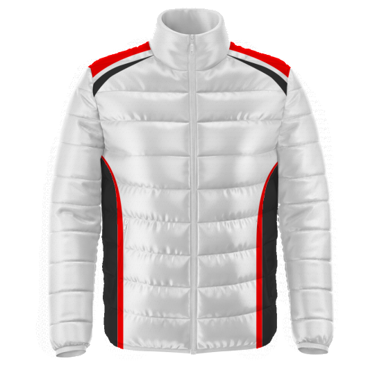 Motorsport teamwear sublimated padded jacket design 1