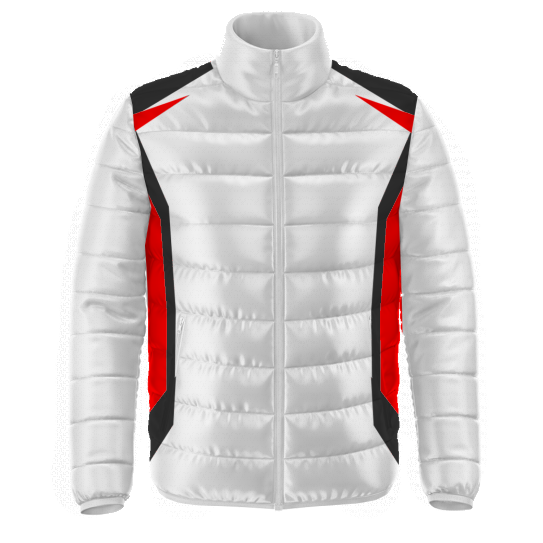 Motorsport teamwear sublimated padded jacket design 2