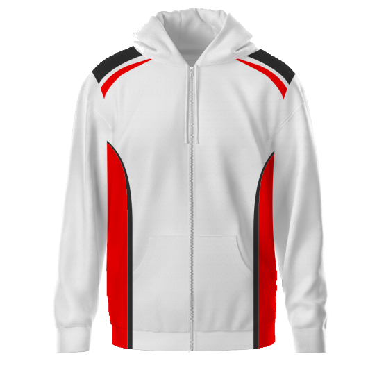 Motorsport teamwear sublimated zip hoodie design 1