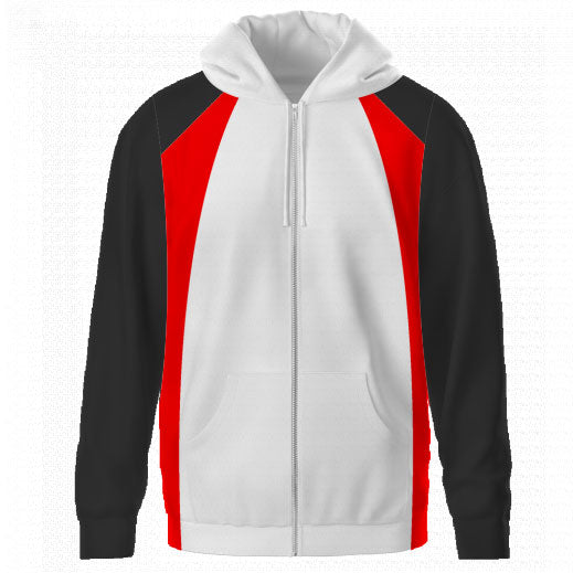 Motorsport teamwear sublimated zip hoodie design 4