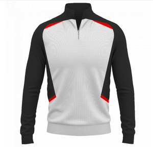 Motorsport teamwear sublimated zip neck jumper design blank