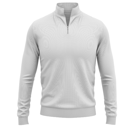 Motorsport teamwear sublimated zip neck jumper design blank