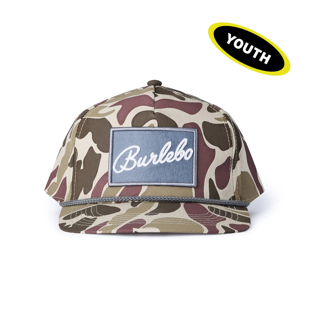 Burlebo Youth Cap - BURLEBO Grey Patch - Camo
