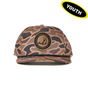 Burlebo Youth Cap - Antler Patch - Gauge Camo - Glamorouspeachboutique