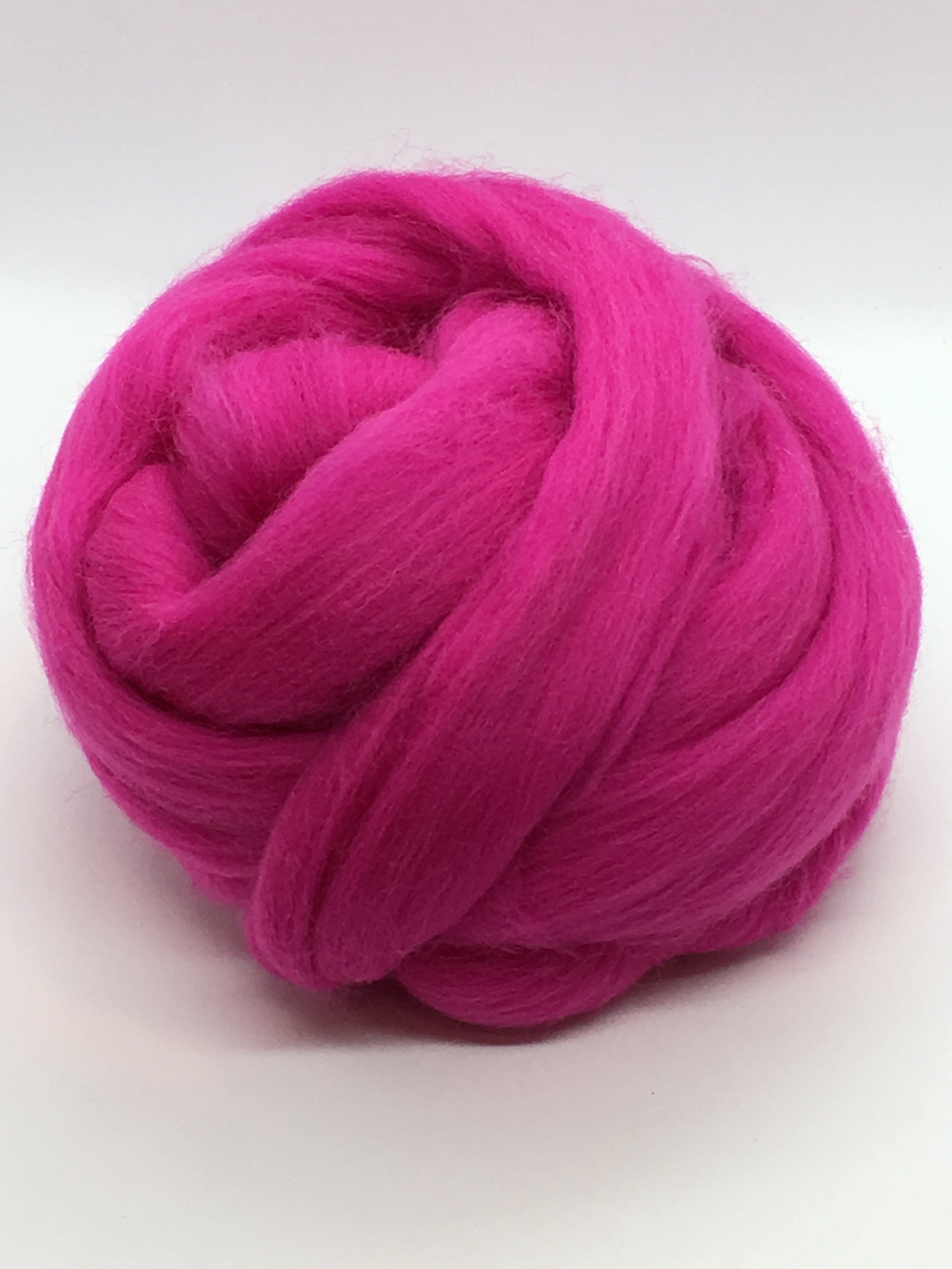 hot pink wool yarn