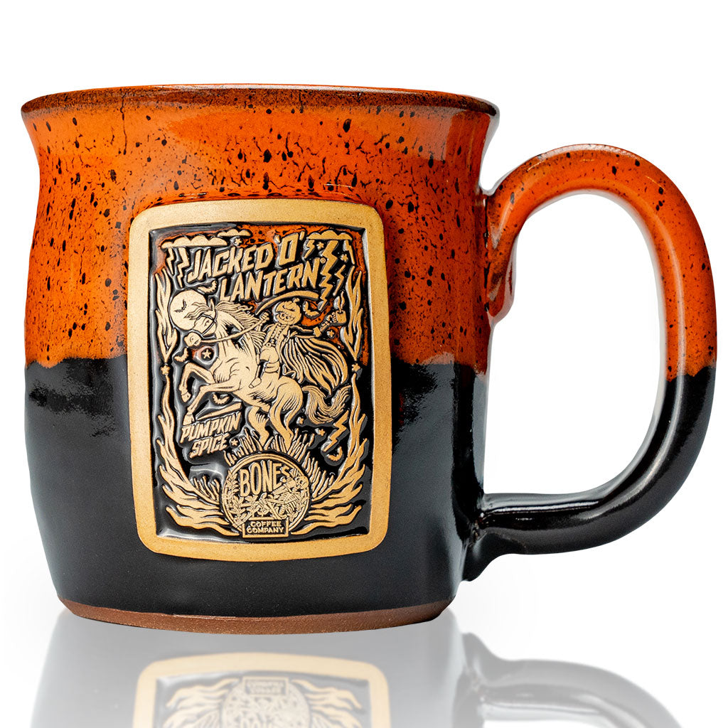 Jacked O' Lantern Handthrown Mug