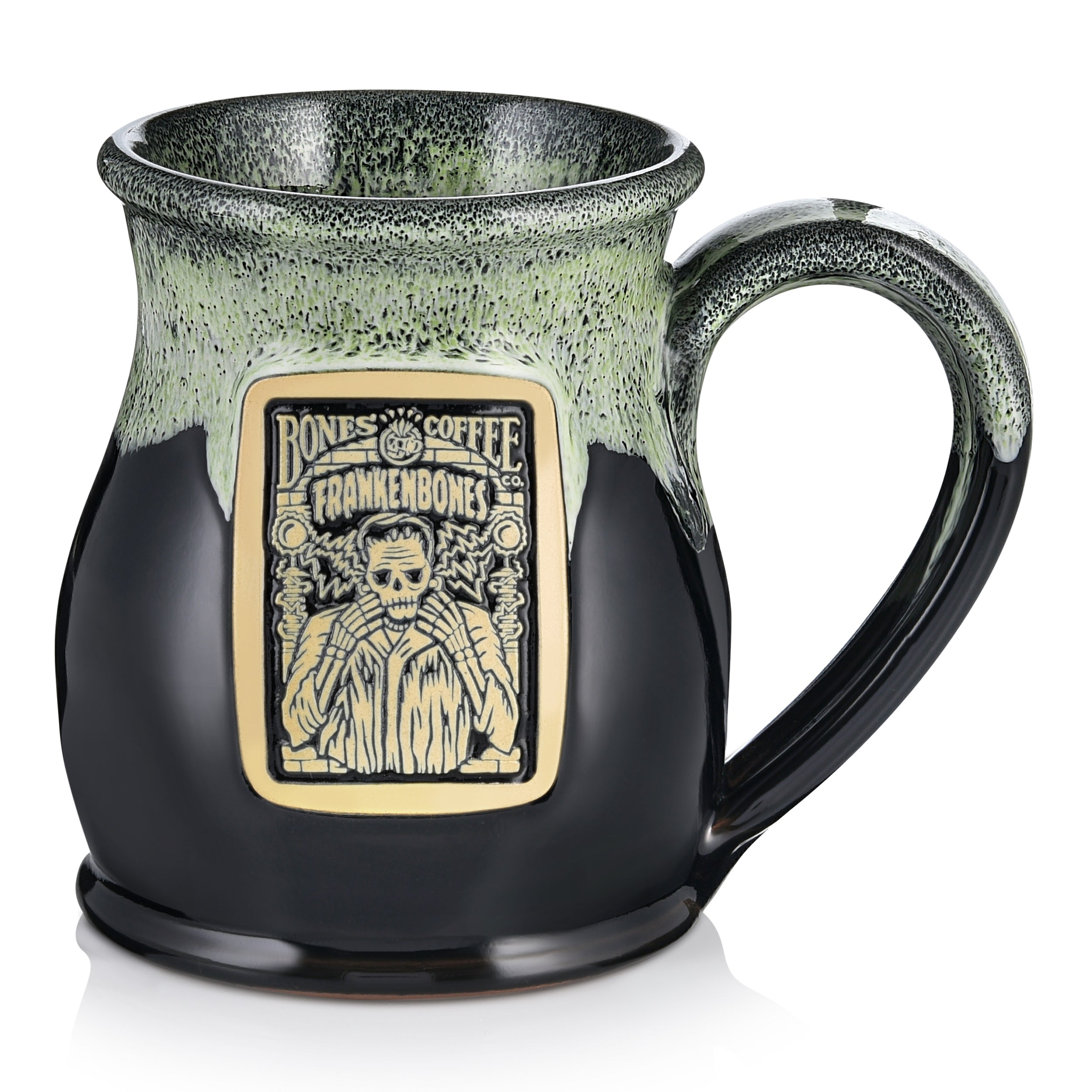 Frankenbones Handthrown Mug – Bones Coffee Company