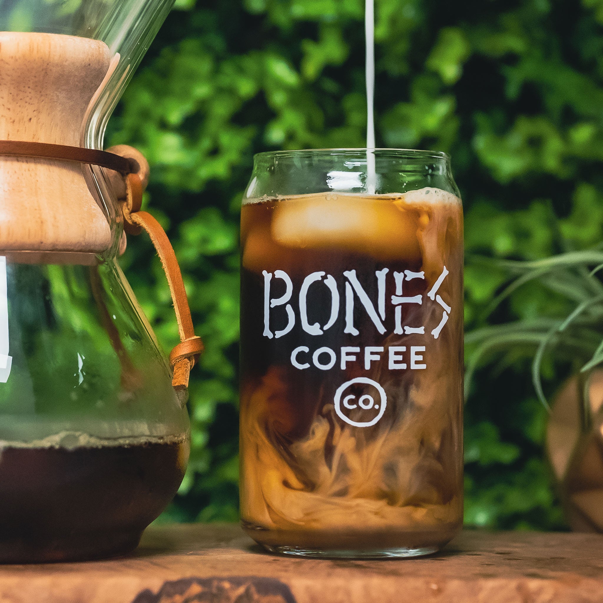 Cold Brew 16oz Glass Cup